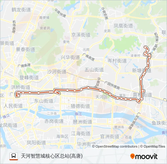 B4路 Bus Line Map