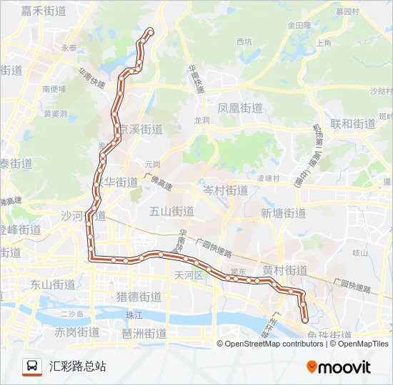 B6路 Bus Line Map