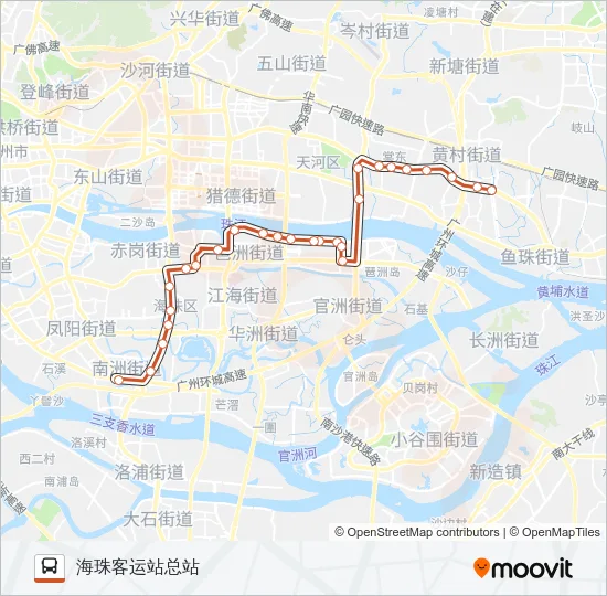 B7路 Bus Line Map