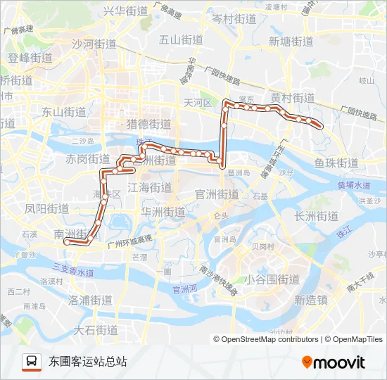 B7路 Bus Line Map