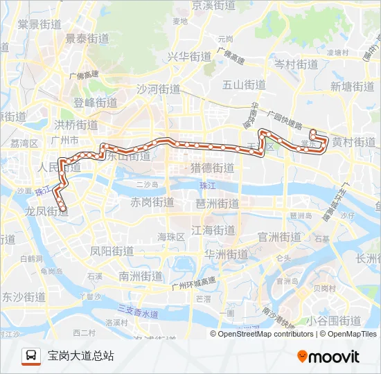 B8路 Bus Line Map