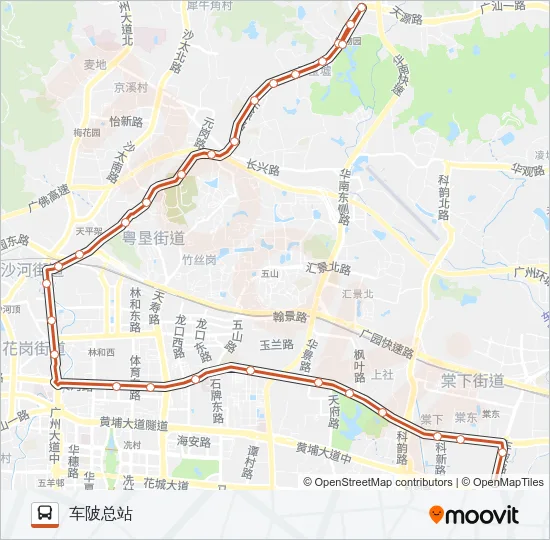 B12路 Bus Line Map
