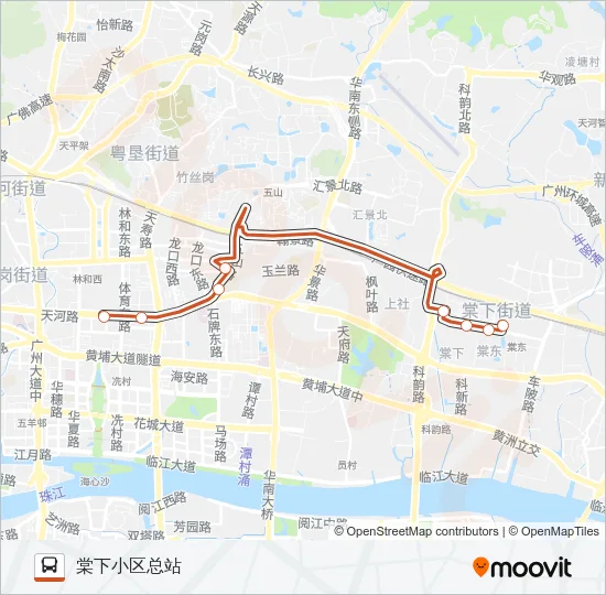 B14路 Bus Line Map