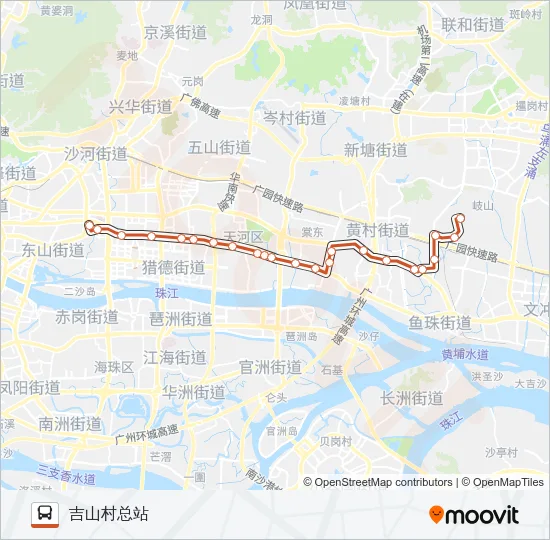 B15路 Bus Line Map