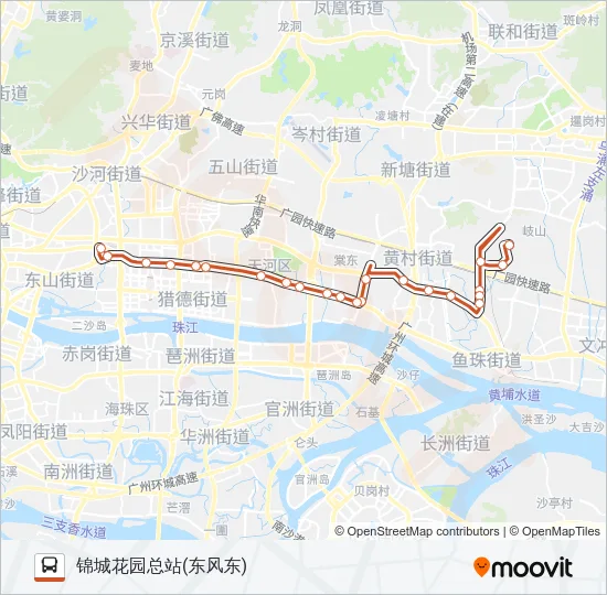 B15路 Bus Line Map