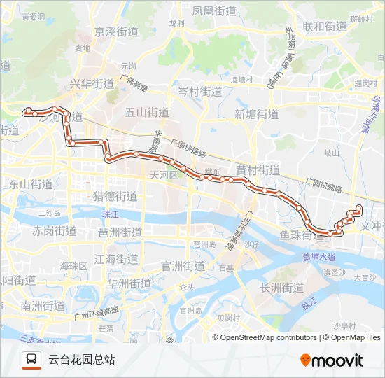 B16路 Bus Line Map