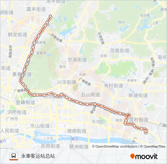 B18路 Bus Line Map