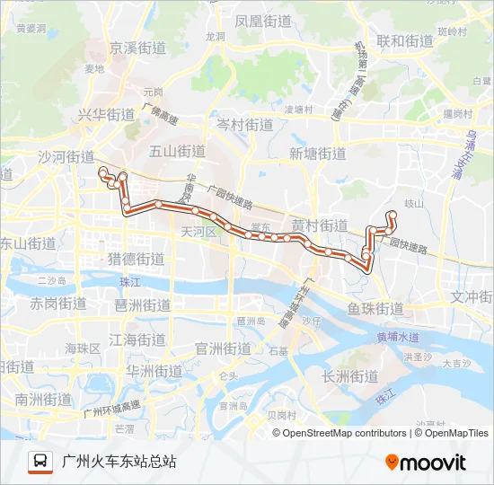 B20路 Bus Line Map