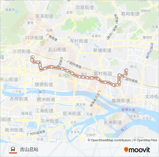 B20路 Bus Line Map
