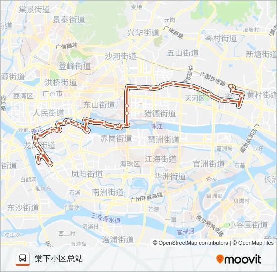 B21路 Bus Line Map