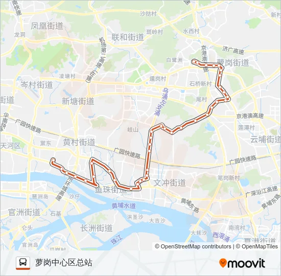 B24路 Bus Line Map