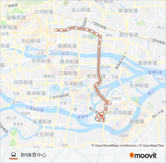 B25路 Bus Line Map