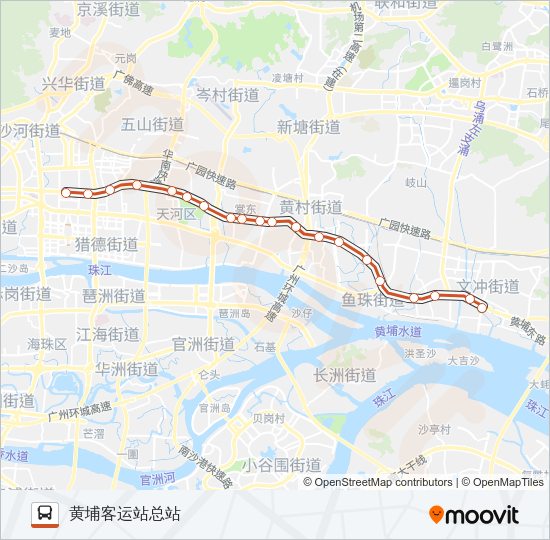 公交B27路的线路图