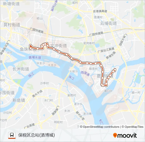 B28路 Bus Line Map