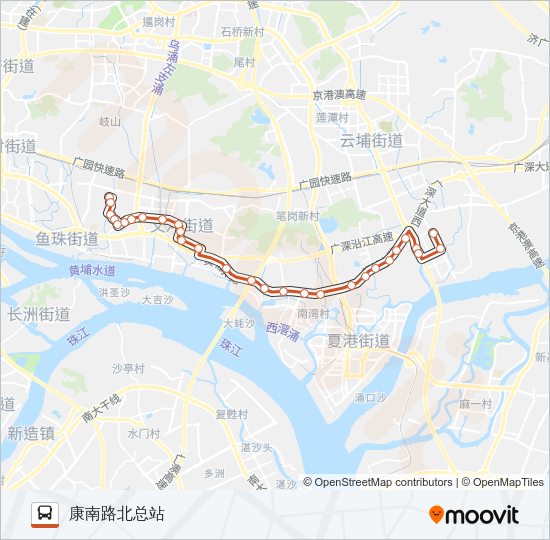 广州b20公交线路图图片