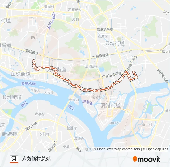 B30路 Bus Line Map