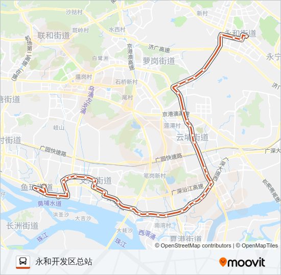 公交B31路的线路图