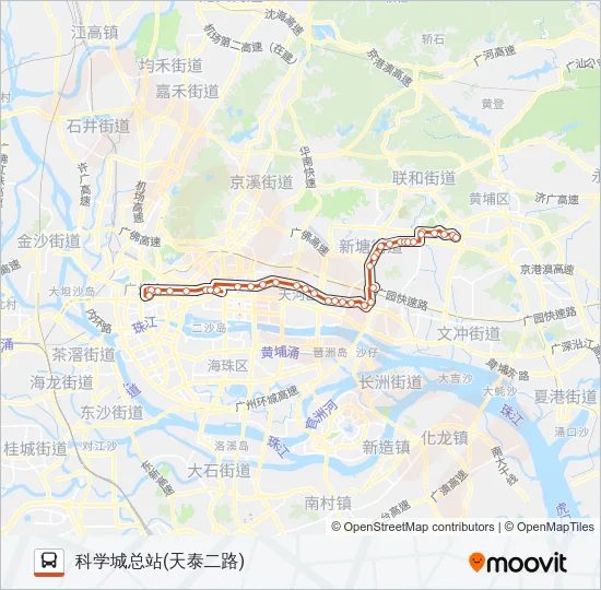 B4A路 Bus Line Map
