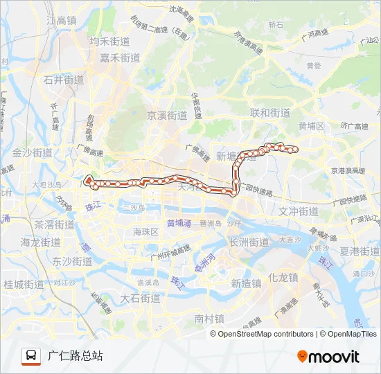B4A路 Bus Line Map