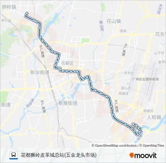 715路 Bus Line Map