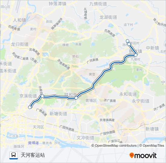 公交节假日专10路的线路图
