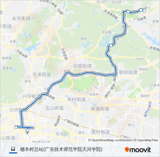 公交节假日专7路路的线路图