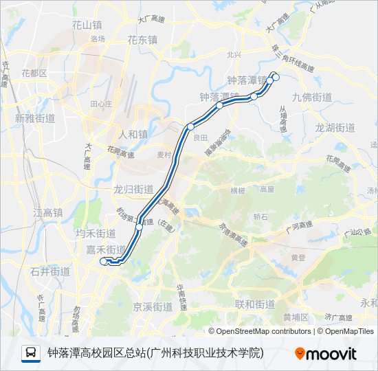 公交节假日专8路路的线路图