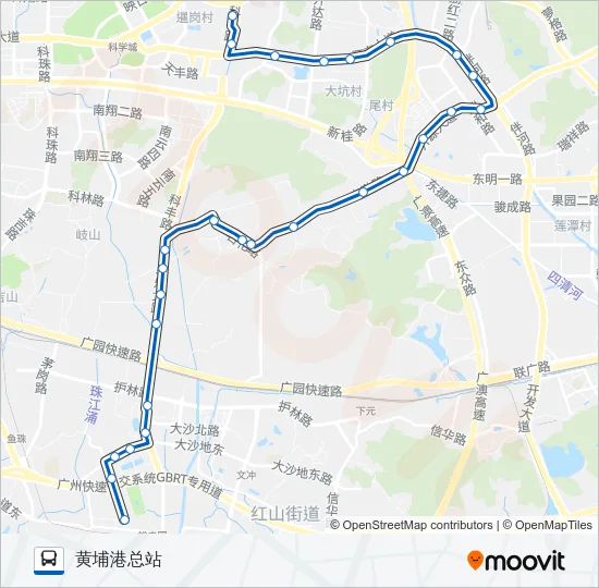 338路 Bus Line Map