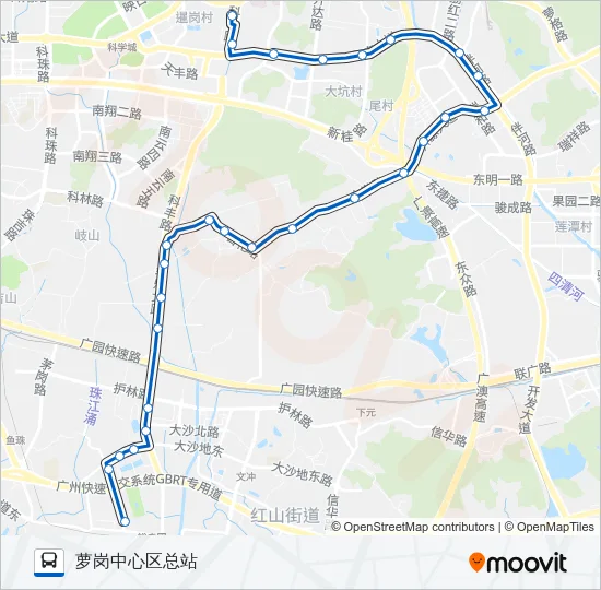338路 Bus Line Map