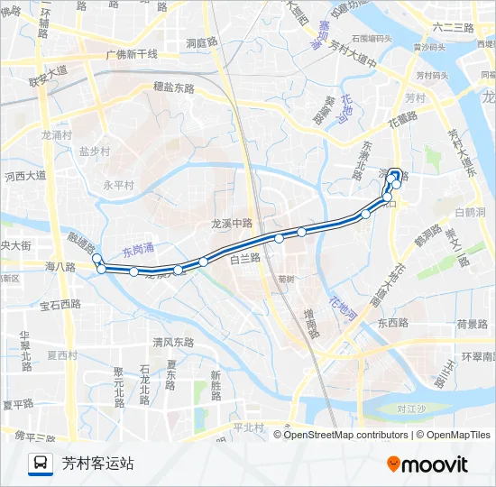 412路 Bus Line Map