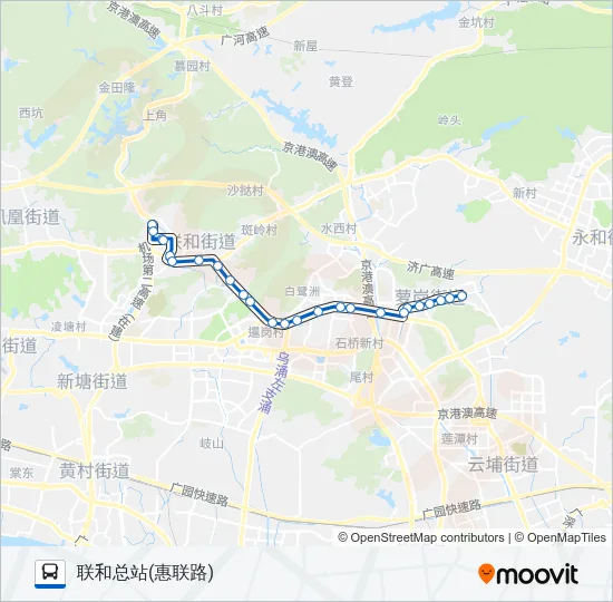 333路 Bus Line Map