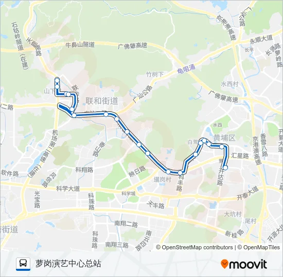 333路 Bus Line Map