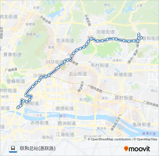 535路 Bus Line Map