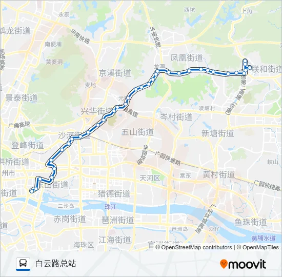 535路 Bus Line Map