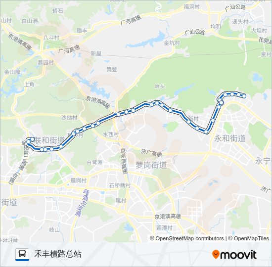 公交节假日专9路路的线路图
