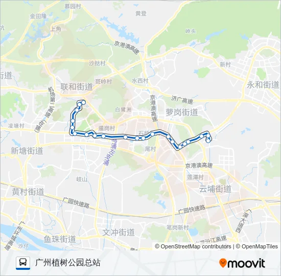 336路 Bus Line Map