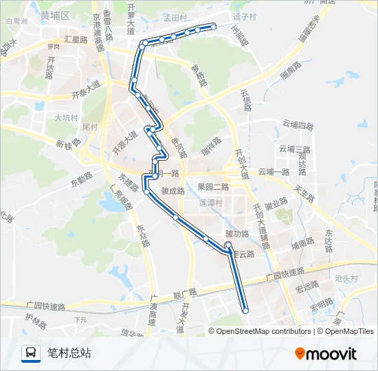 公交337路的线路图