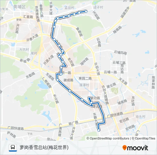 337路 Bus Line Map