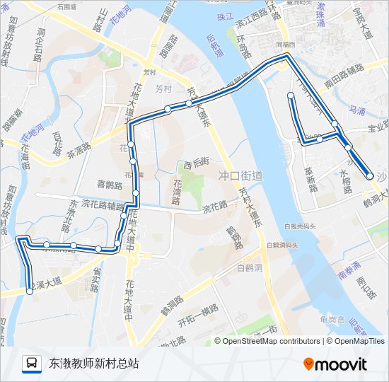 公交487路的线路图