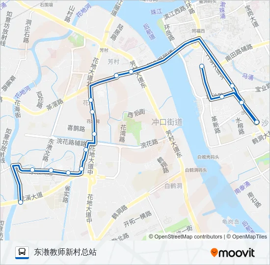 公交487路的线路图