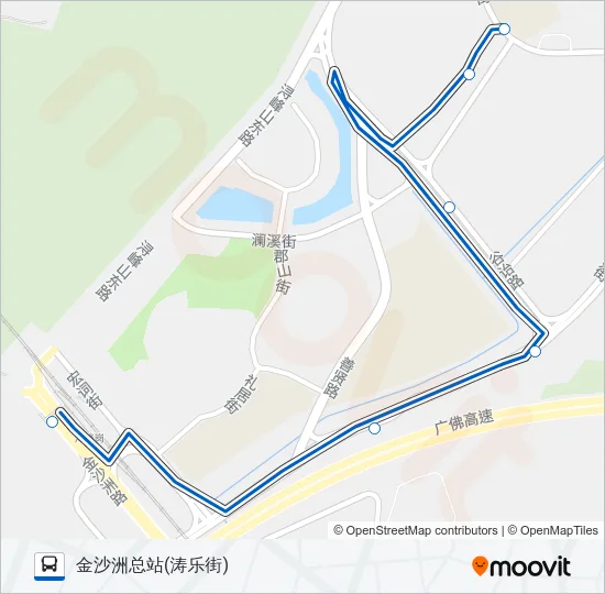 658路 Bus Line Map