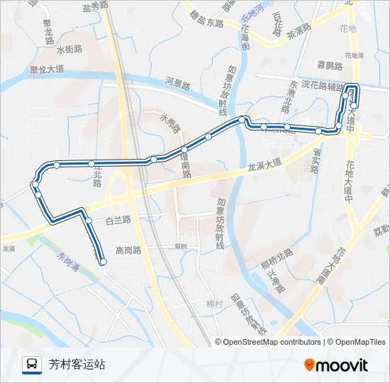 993路 Bus Line Map
