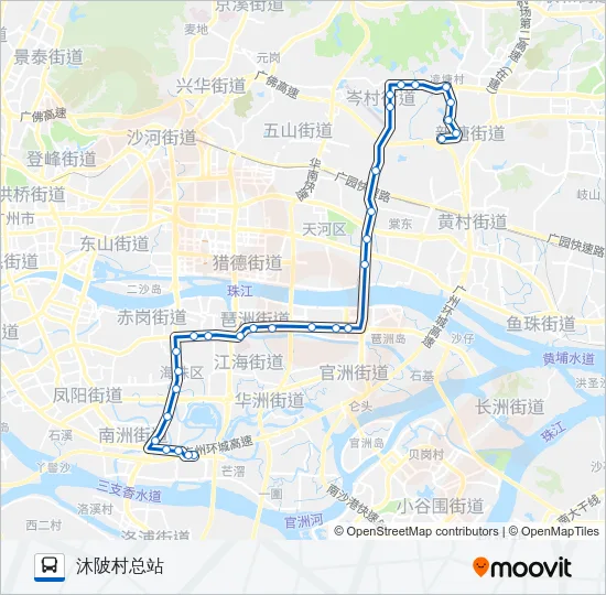 夜101路 Bus Line Map