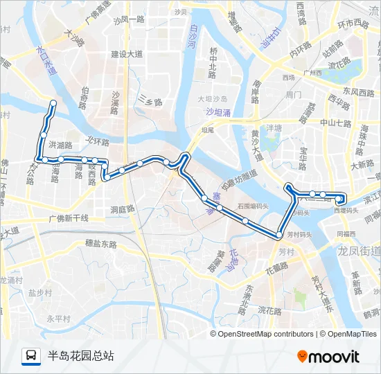 81路 Bus Line Map