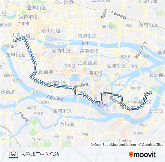 公交86路的线路图