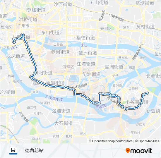 86路 Bus Line Map
