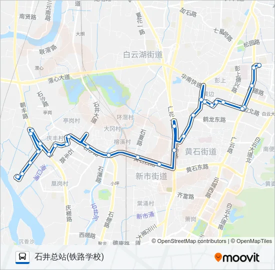 425路 Bus Line Map