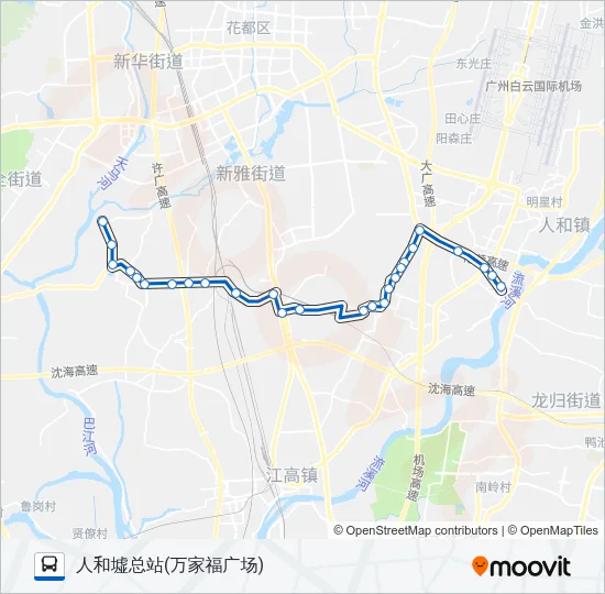 750路 Bus Line Map