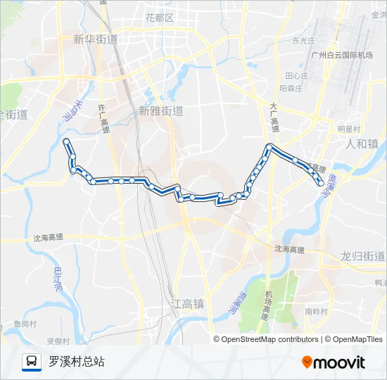 750路 Bus Line Map