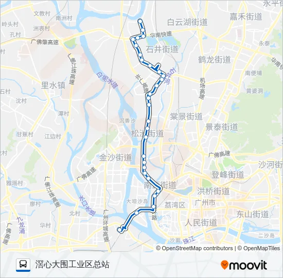 839路 Bus Line Map